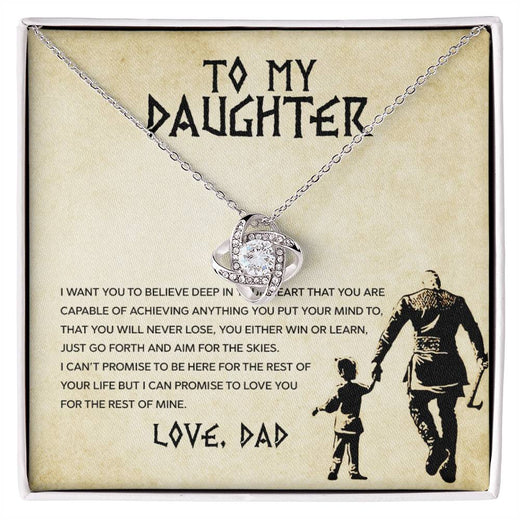 To My Daughter, You Will Never Lose
