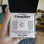 To My Beautiful Daughter, Just Hold This To Feel My Love