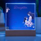 Keepsake Acrylic Bundle -To my daughter - YOU ARE MY BEST FRIEND