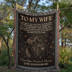 To My Wife - Heirloom Woven Blanket